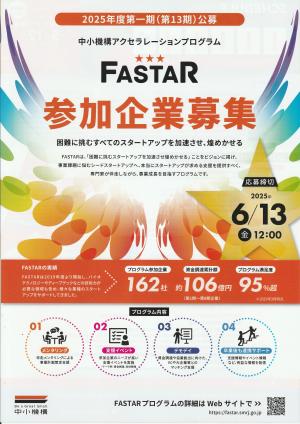 FASTAR 2025年度第一期(第13期公募）